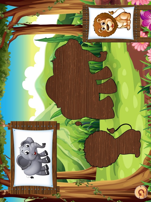 Screenshots of Animal Puzzles Games: Kids & Toddlers free puzzle for iPad