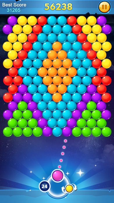 bubble shooter app