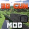 3D Guns Mod for Minec...