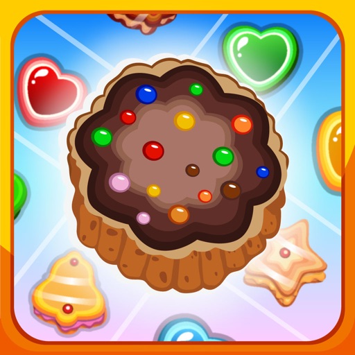 クッキークランチキャンディポップ - マッチスリー楽しいゲーム