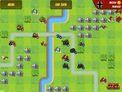 Front Wars : WW2 Turn Based Strategy для iPad