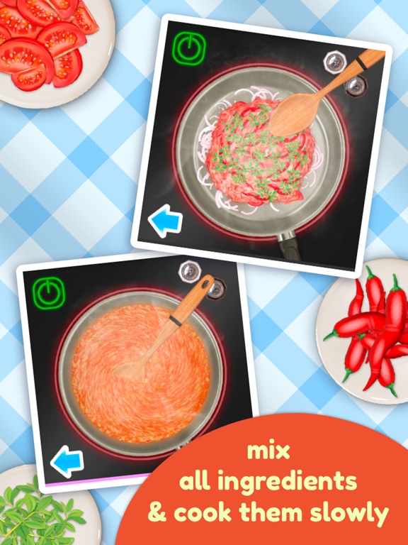 Скачать Изготовитель спагетти - игра для детей
