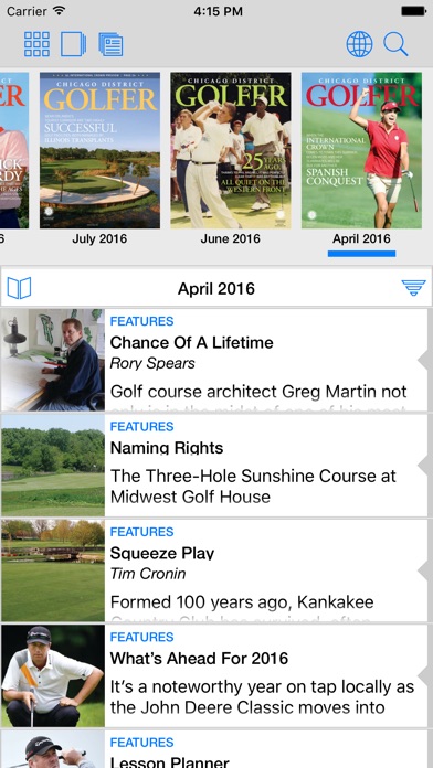 Chicago District Golfer screenshot1