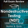 Nondestructive Testing NDT Exam Prep : 1000 Flashcards Study Notes, terms, concepts & Quiz a r testing quiz 