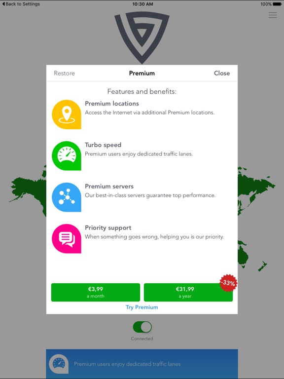 browsec vpn update rate