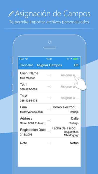 Captura de pantalla del iPhone 4