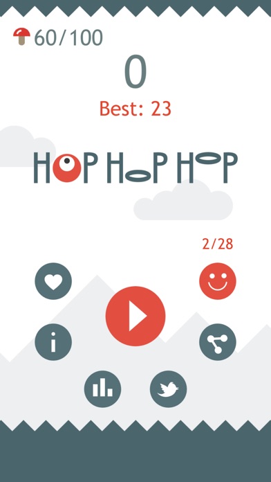 Screenshots of Hop Hop Hop for iPhone