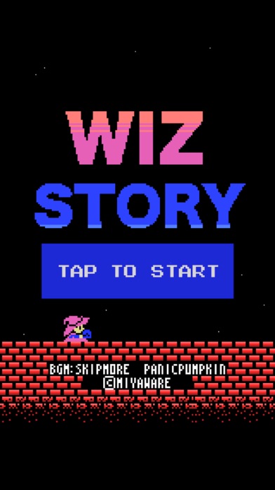 WizStory − ワンタッチでジャンプ激ムズアクションのおすすめ画像1