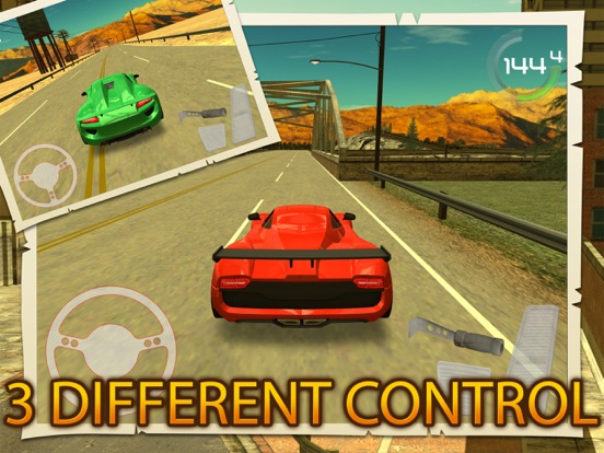 Screenshots of City Traffic Car Driving Parking Career Simulator for iPad