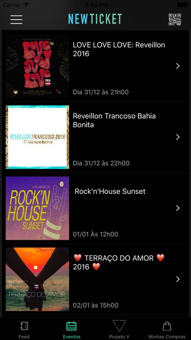 Captura de tela do iPhone 3