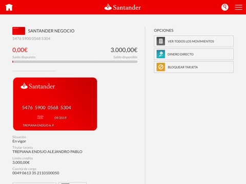 Captura de pantalla del iPad 3