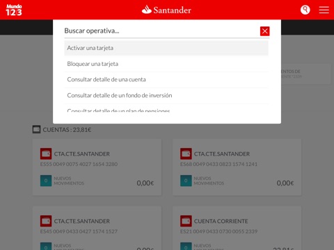 Captura de pantalla del iPad 5