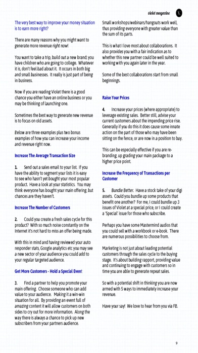Violet Magazine For Female Entrepreneurs And Women In Business review screenshots