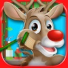 Shave Santa & Reindeer - Christmas Holiday Crazy Barbershop