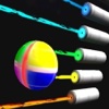 A Laser Pointer Ball - Tilt and Don't fall or you lose !