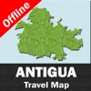 ANTIGUA (Caribbean Island) – GPS Travel Map Offline Navigator map of caribbean 