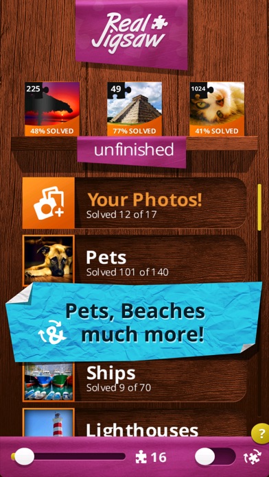 ジグソーパズル Jigsaw Puzzles Realのスクリーンショット3 ジグソーパズル Jigsaw Puzzles Realのスクリーンショット3