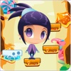Jumper jump girl go skyward