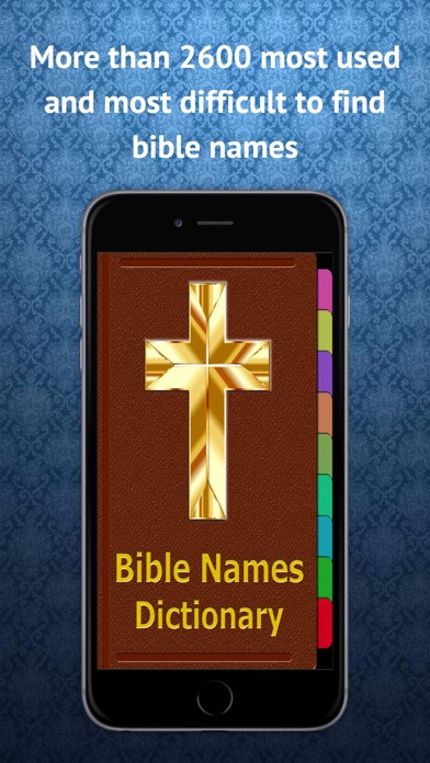 Bible Names Dictionaryのおすすめ画像1