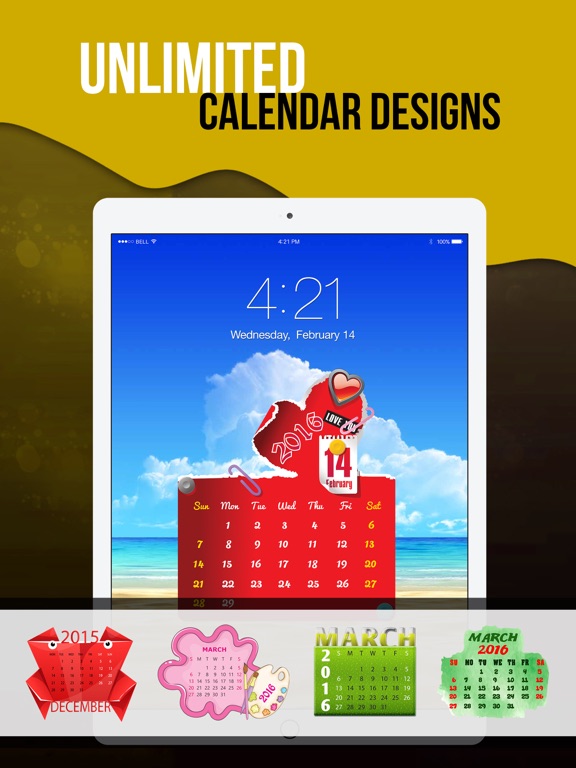 Calendar Screensaver