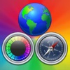 Barometer & GPS - zeigt die Position, Orientierung und Druck