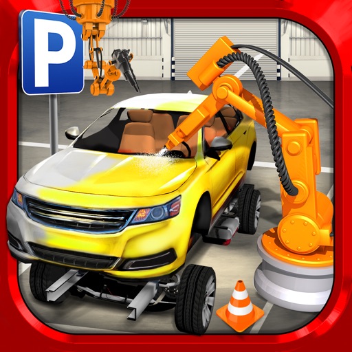 Car Factory Parking Simulator Gratuit Jeux de Voiture de Course Par PLAY WITH GAMES LTD