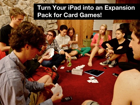 Screenshots of Black Cards for iPad