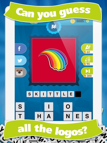 Screenshots of Guess Brand Logos - What's the Logo Name? Trivia Quiz Game for iPad