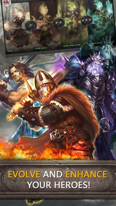 Screenshots of Heroes of Camelot for iPhone