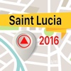 Saint Lucia Offline Map Navigator and Guide saint lucia map 