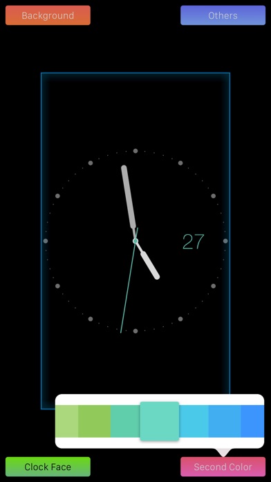 顔時計2 - ステキなアナログクロック screenshot1