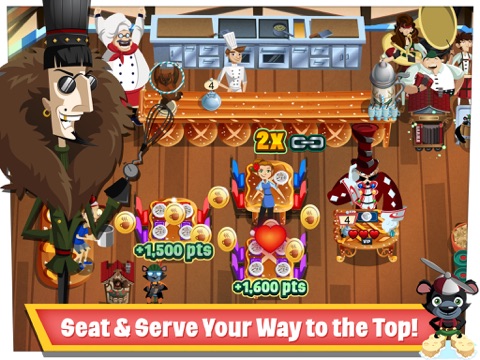 Screenshots of Diner Dash for iPad