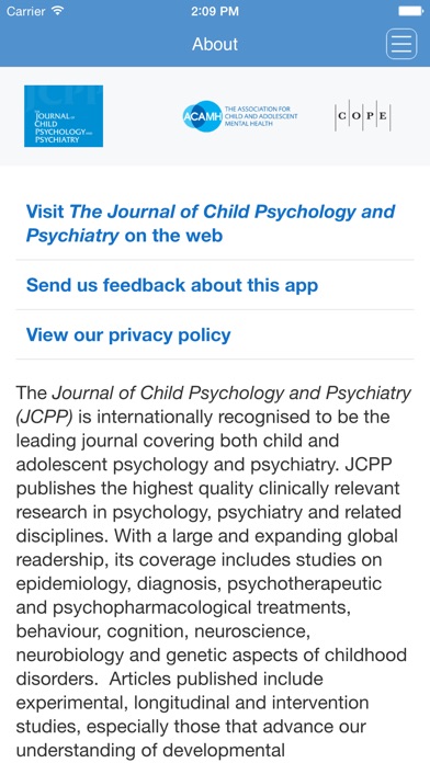 Journal of Child Psyc... screenshot1