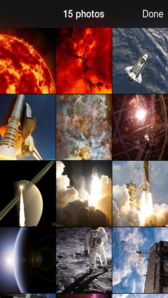Screenshots of 99 Wallpaper.s - Beautiful Phone Backgrounds and Pictures of Outer Space for iPhone