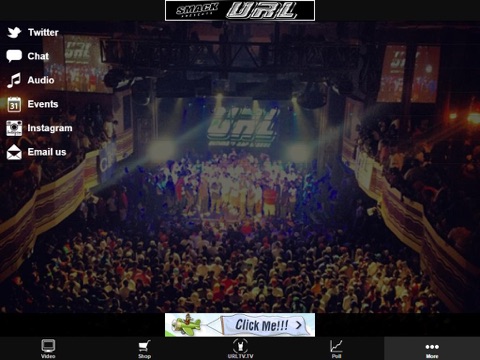 Screenshots of URL for iPad