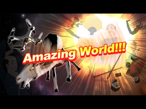 Drone with Goat Simulator～空飛ぶヤギ～のおすすめ画像1