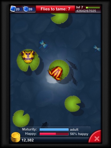 Screenshots of Pocket Frogs - Free pet farming for iPad