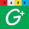 Safe web for Google Plus: G+ app mobile sécurisé et facile avec le code d'accès.