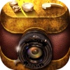 Vintage Camera Photo Studio Editor with Retro Frames, Stickers and Effects retro photo editor 