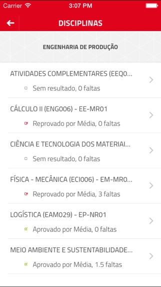 Captura de tela do iPhone 3