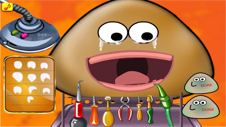 POU TOOTH PROBLEMS jogo online gratuito em