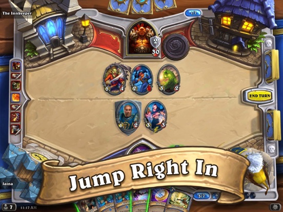 Screenshots of Hearthstone for iPad