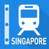 Singapore Rail Map - Subway, MRT & Sentosa kaohsiung mrt map 