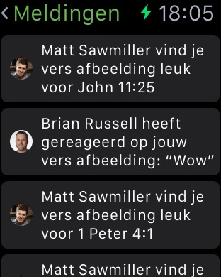 iPhone schermafbeelding 5