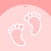 Baby Kicks Monitor Free - Fetal Movement & Tracker Mobile App Icon