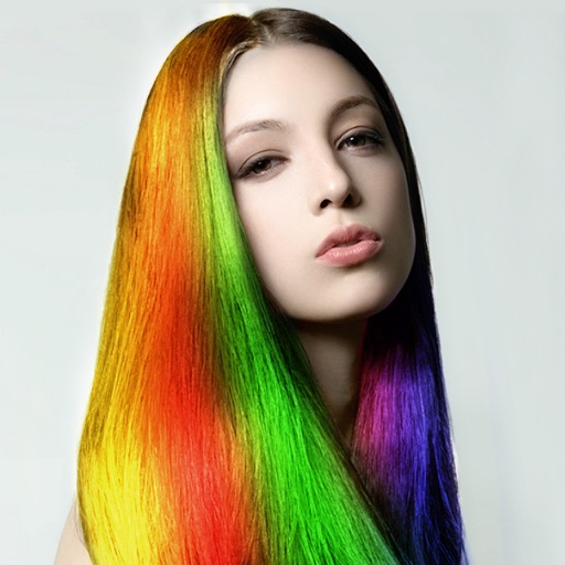 Hair Color Effects - Makeover Booth to Recolor, Change & Beautify Hair Style