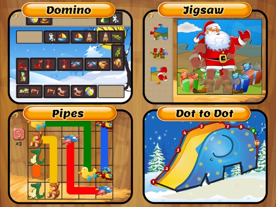 Рождественские игры: Санта-Клаус партия для детей для iPad
