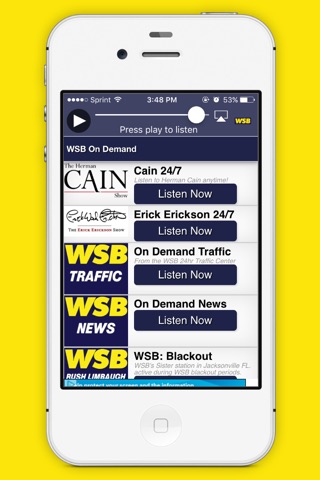 95.5 WSB screenshot