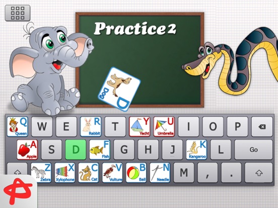 Умная Клавиатура для детей: ABC Clever Keyboard на iPad