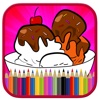 Frozen Ice Cream Coloring Book Fun Game For Kids Games